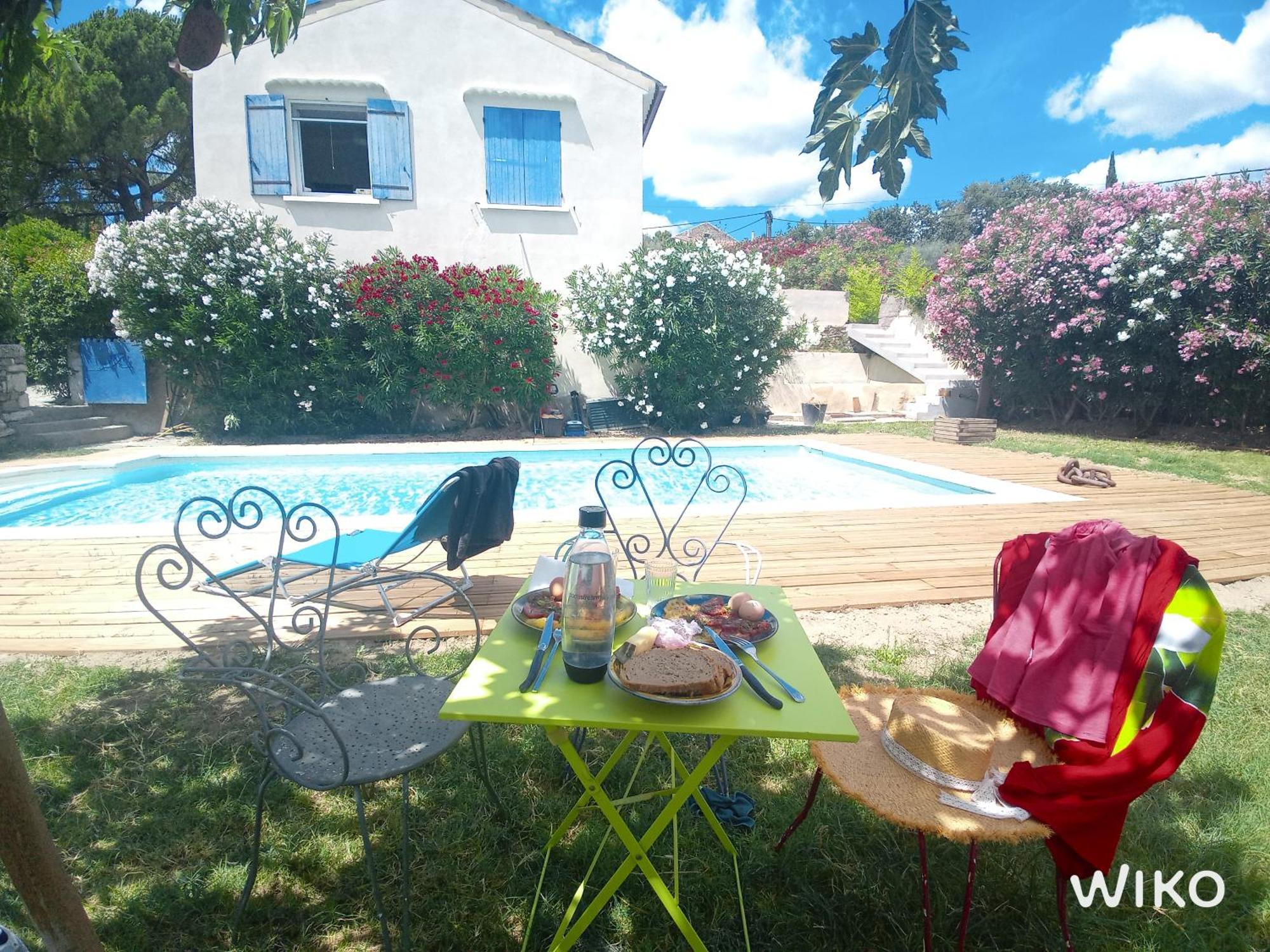 Au Fil De Soi Villa Saint-Julien-de-Peyrolas Exteriör bild