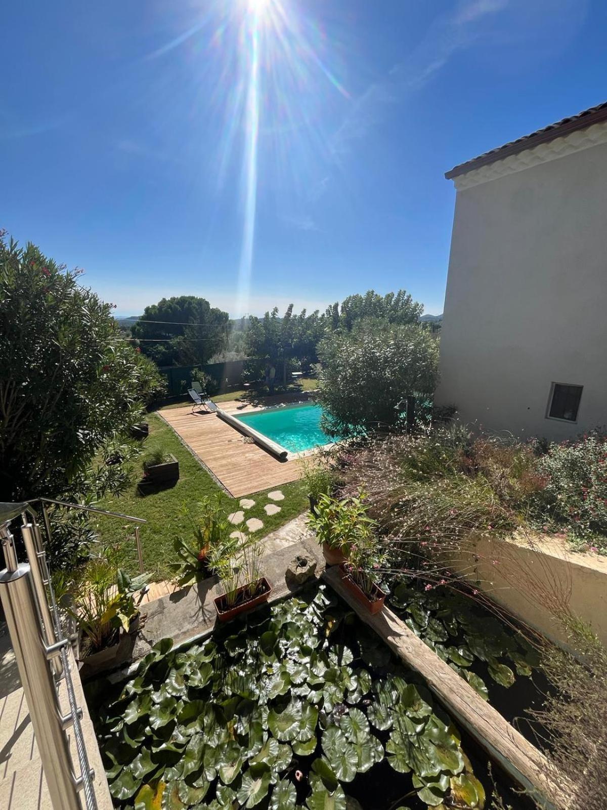 Au Fil De Soi Villa Saint-Julien-de-Peyrolas Exteriör bild